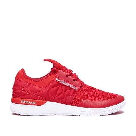 Supra Flow Run Evo Rød Joggesko Dame [NO-5-S294]